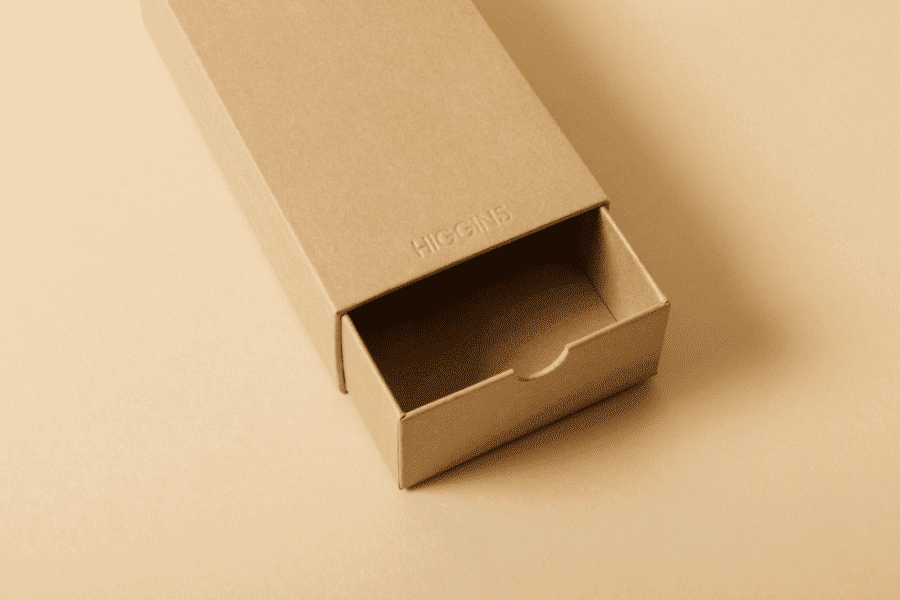 kraft minimal packaging design