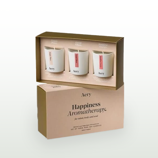 Candle Holders with Custom Labels