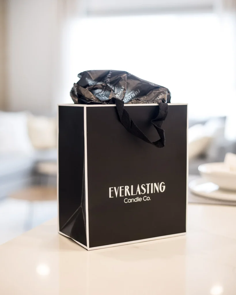 candle gift bags