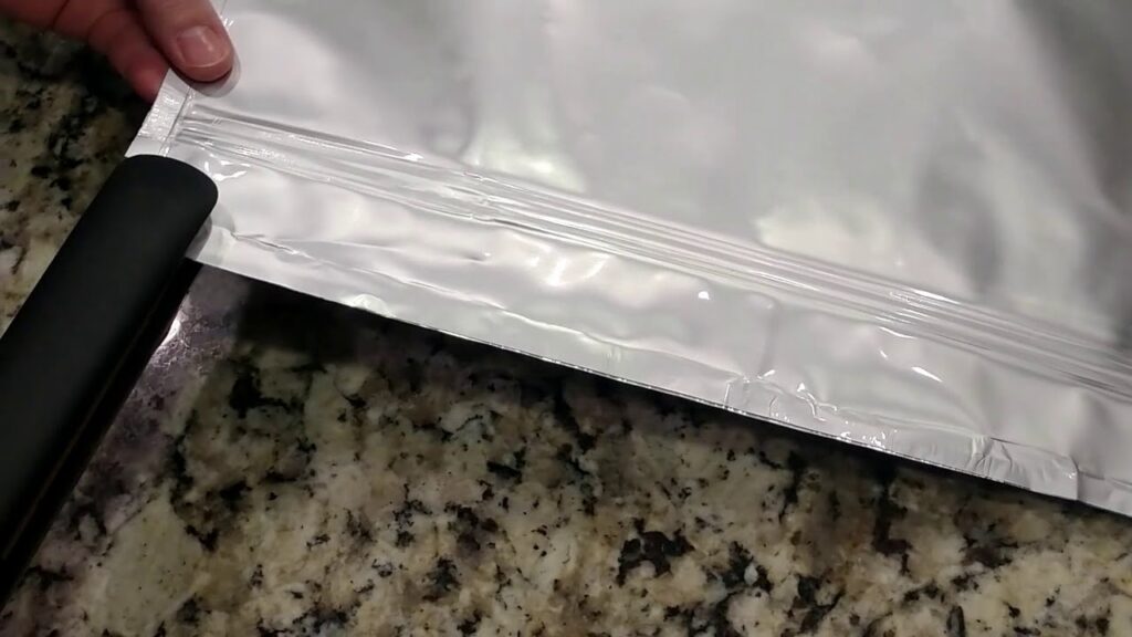 hair straightner for mylar bags