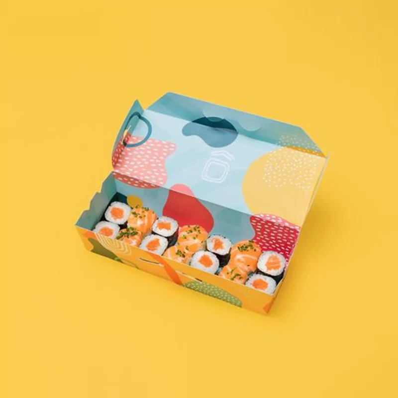 custom printed food subscriptions boxes