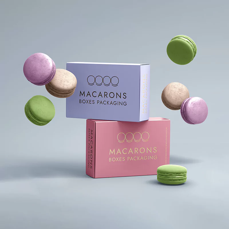 custom macaron packaging boxes