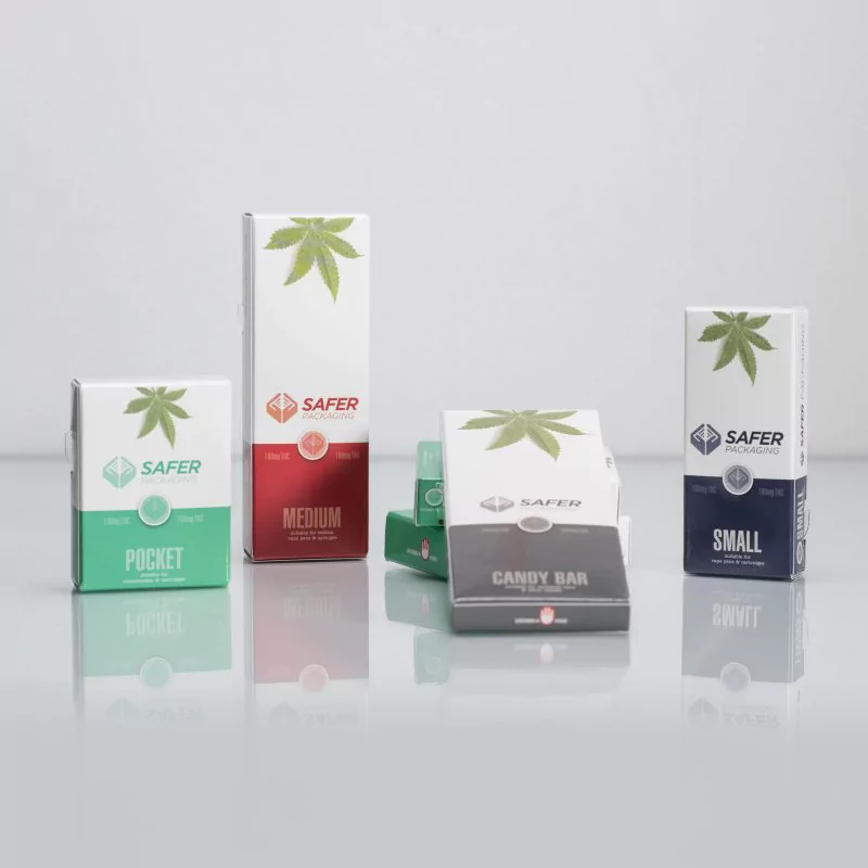 custom printed cannabis packaging boxes