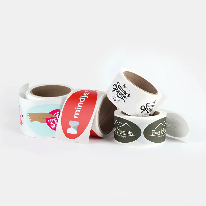 custom tape roll labels