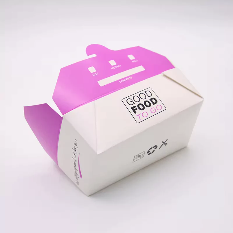 custom printed frozen food box