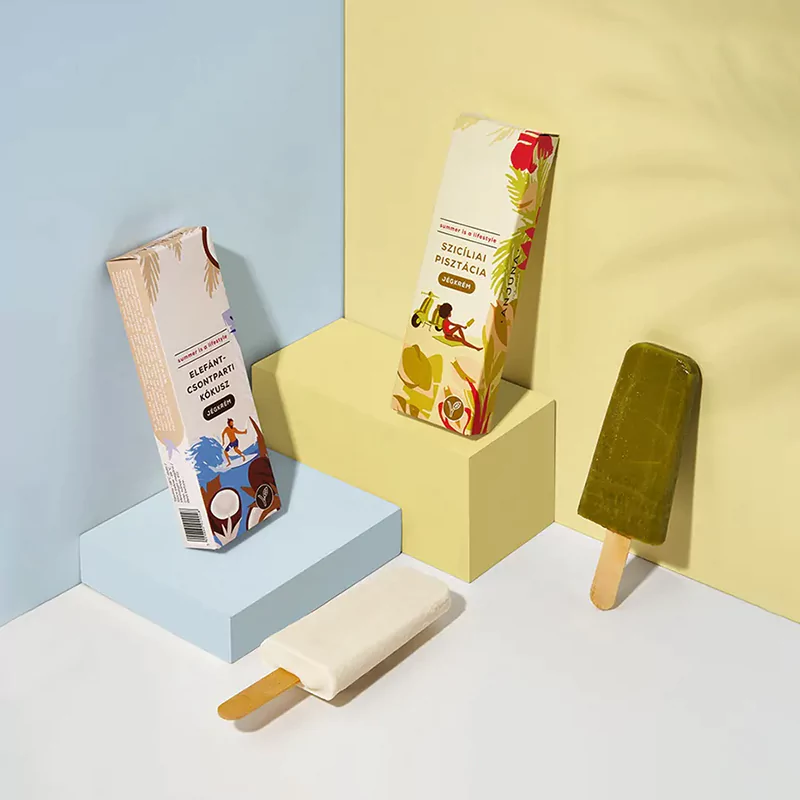 printed frozen food boxes