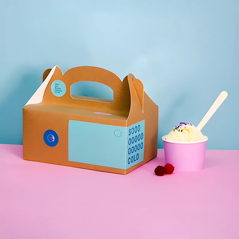 custom ice cream box
