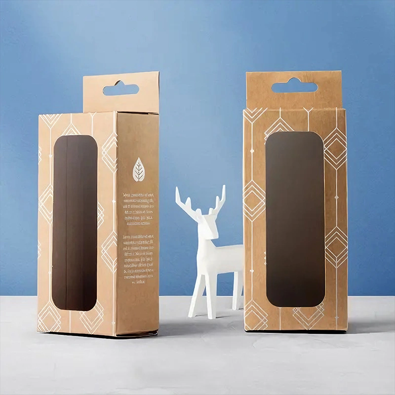 kraft window 5 panel hanger boxes