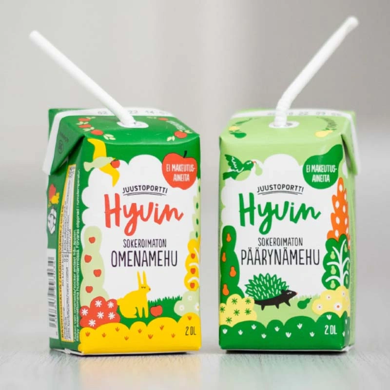 custom cardboard juice boxes