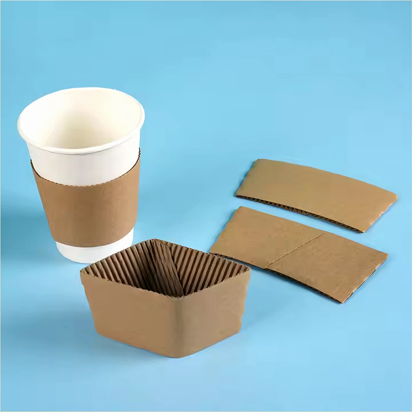 Kraft Cup Sleeves