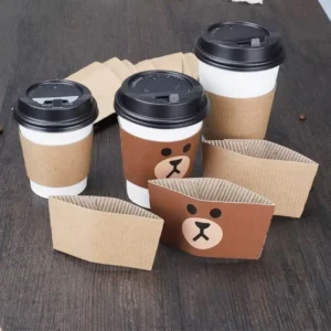 Kraft Cup Sleeves
