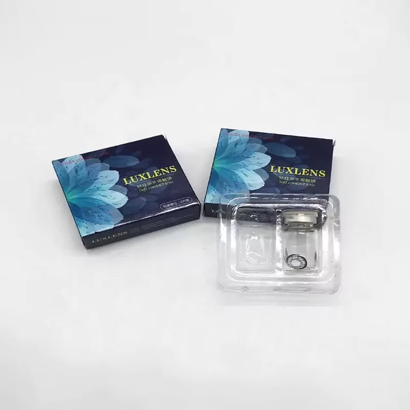 custom contact lens packaging