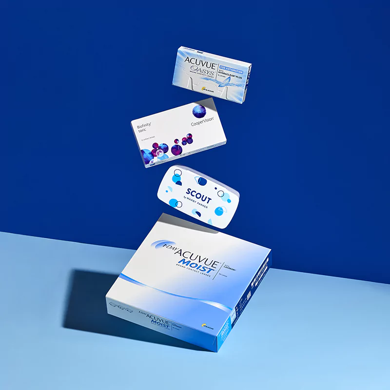 custom contact lens box