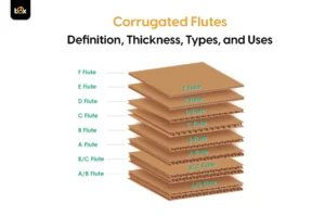 Corrugated Flutes: Definition, Thickness, Types, and Uses