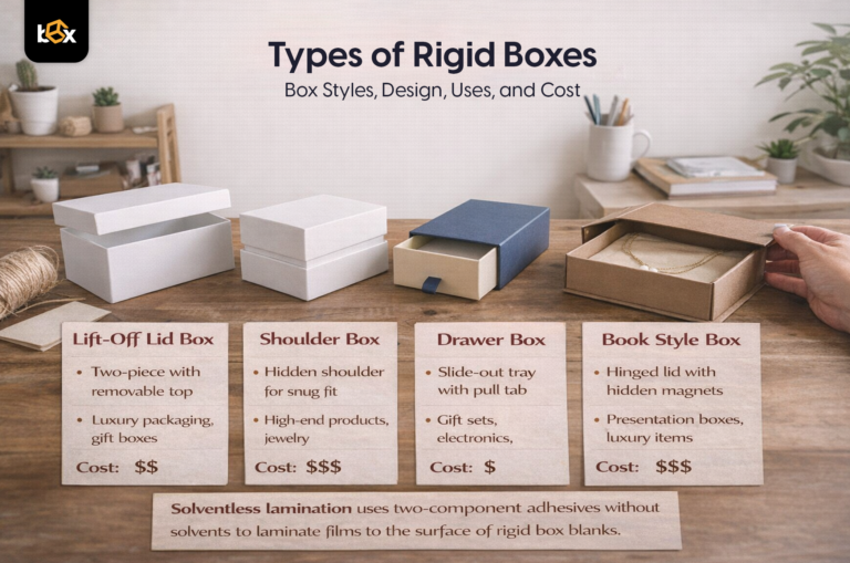 Types of Rigid Boxes: Box Styles, Design, Uses, and Cost
