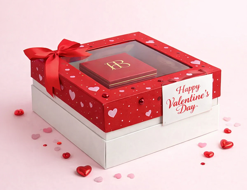 Valentine Window gift boxes