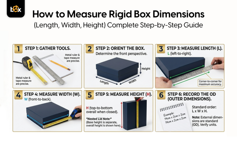 How to Measure Rigid Box Dimensions (Length, Width, Height) Complete Step-by-Step Guide