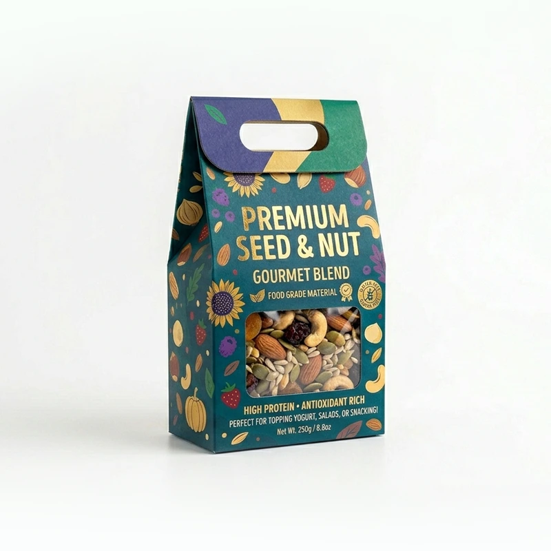 Custom Food Grade Gable Bags